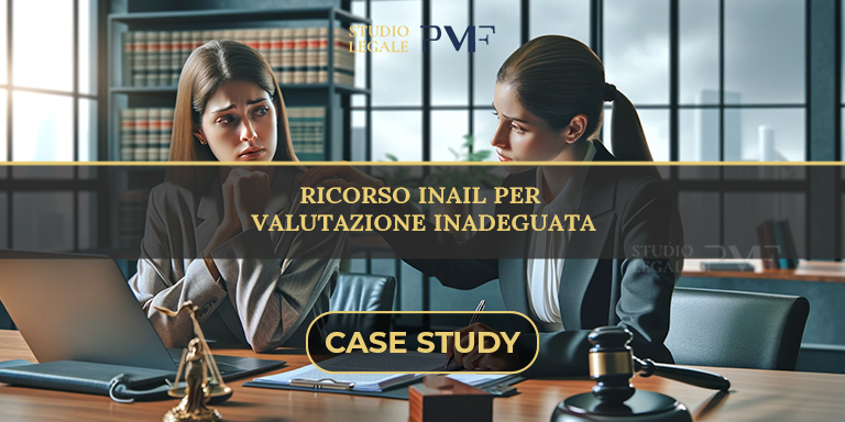 Donna con avvocato-Ricorso INAIL per Valutazione Inadeguata-Studio Legale PMF