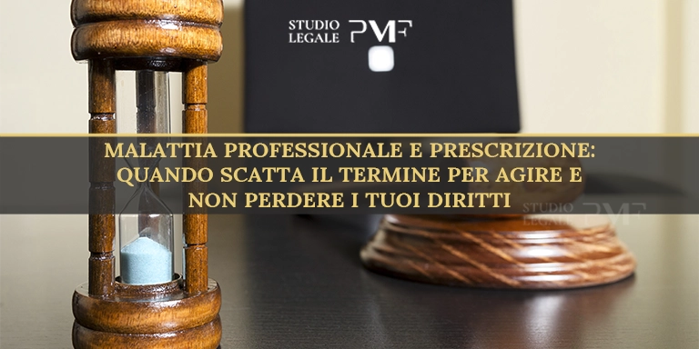 Copertina Articolo - Malattia Professionale e prescrizione